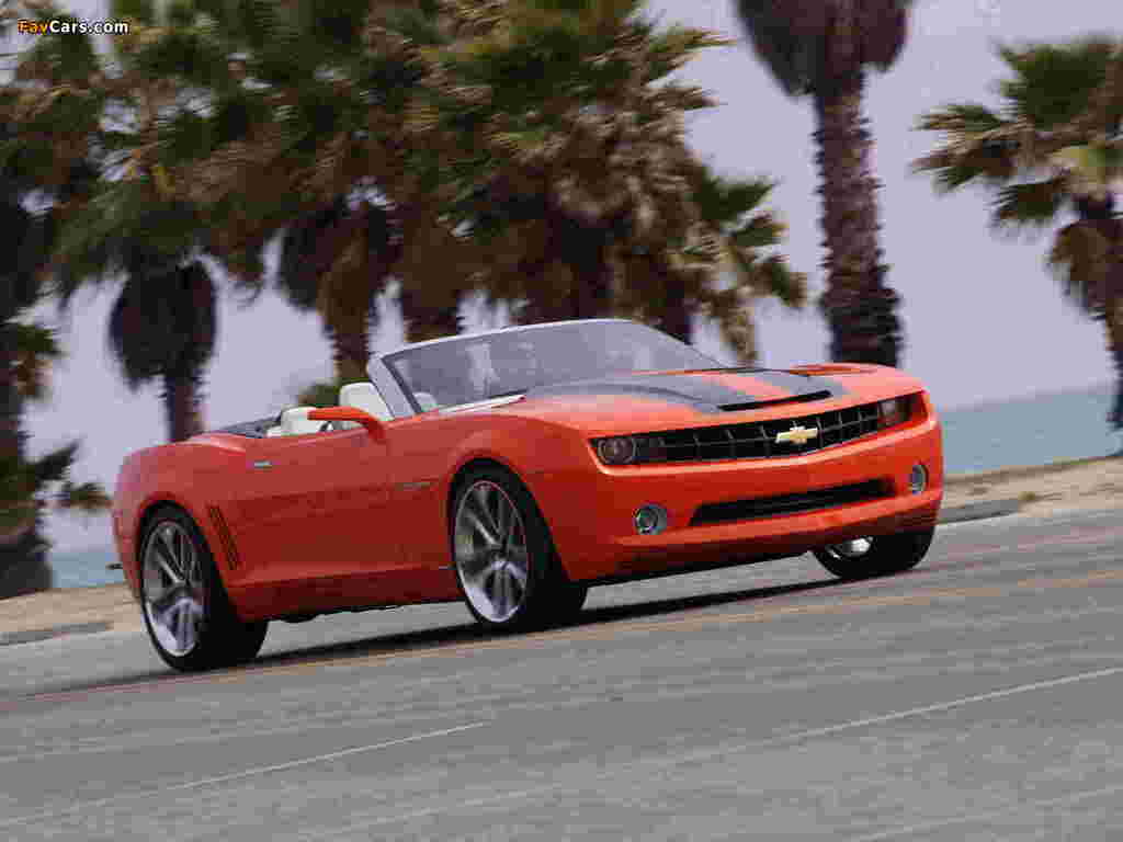 Images of Chevrolet Camaro Convertible Concept 2007 (1024 x 768)