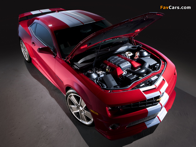 Images of Chevrolet Camaro SS Red Flash Show Car 2010 (640 x 480)