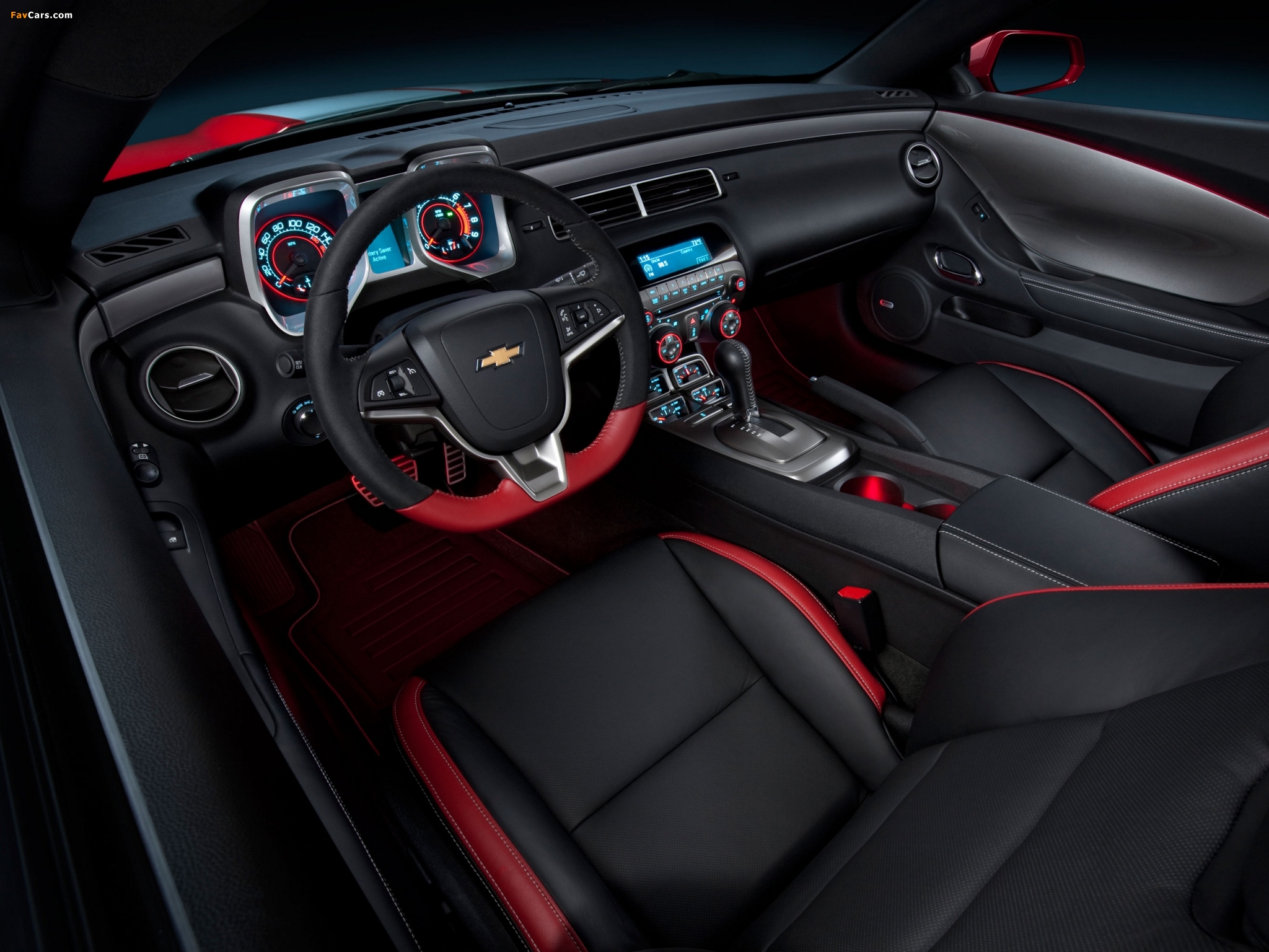 Images of Chevrolet Camaro SS Red Flash Show Car 2010 (2048 x 1536)