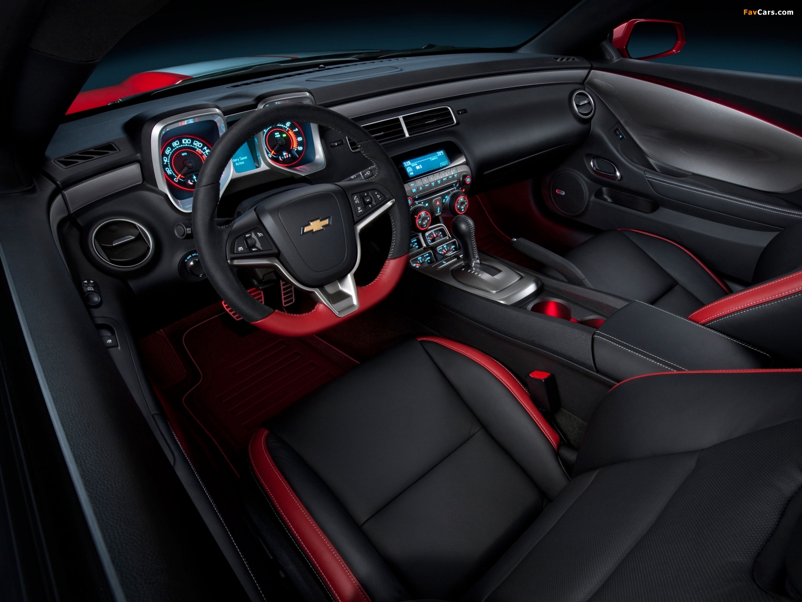 Images of Chevrolet Camaro SS Red Flash Show Car 2010 (1600 x 1200)