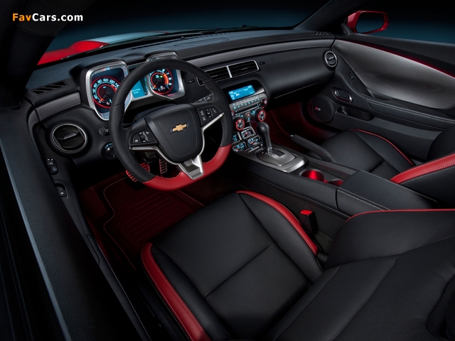 Images of Chevrolet Camaro SS Red Flash Show Car 2010 (640 x 480)