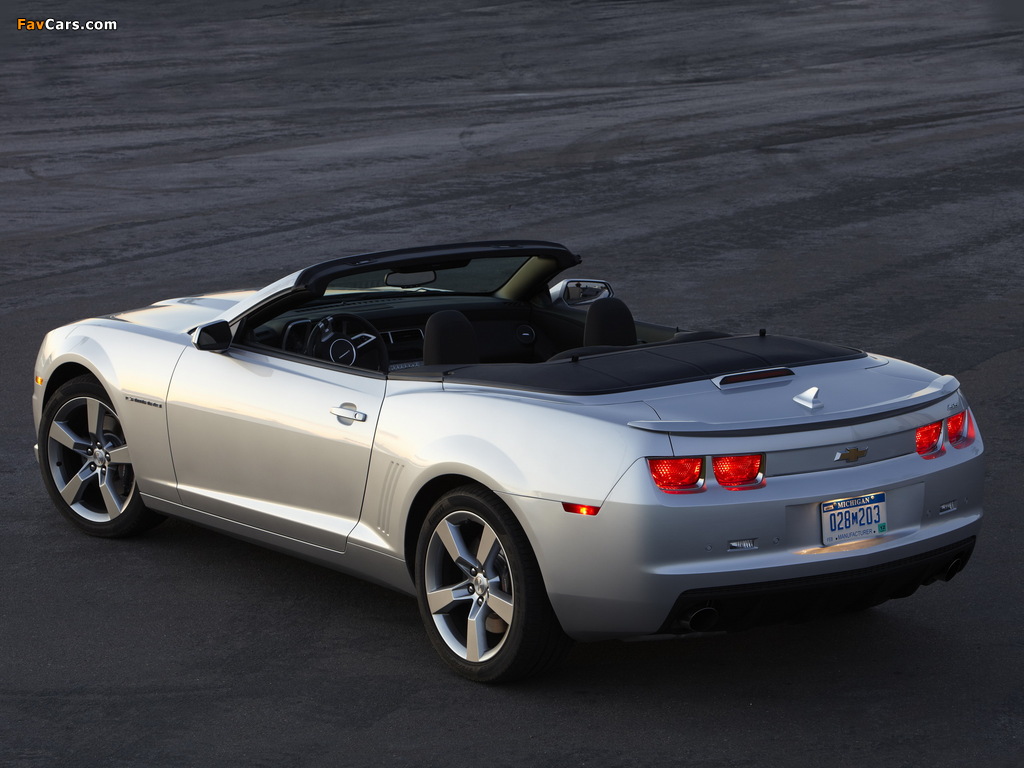 Images of Chevrolet Camaro SS Convertible 2011–13 (1024 x 768)