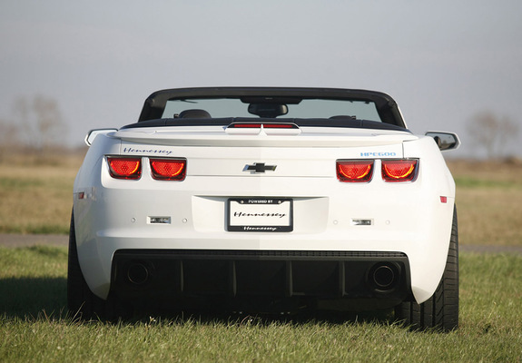 Images of Hennessey Camaro HPE600 Convertible 2011