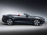 Images of Chevrolet Camaro RS Convertible 2011–13