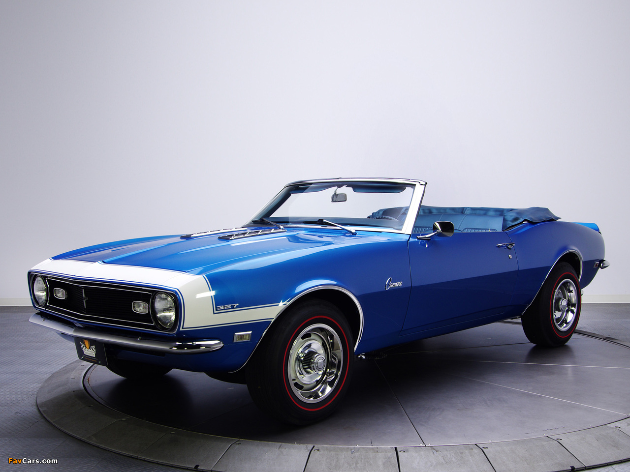 Photos of Chevrolet Camaro 327 Convertible 1968 (1280 x 960)