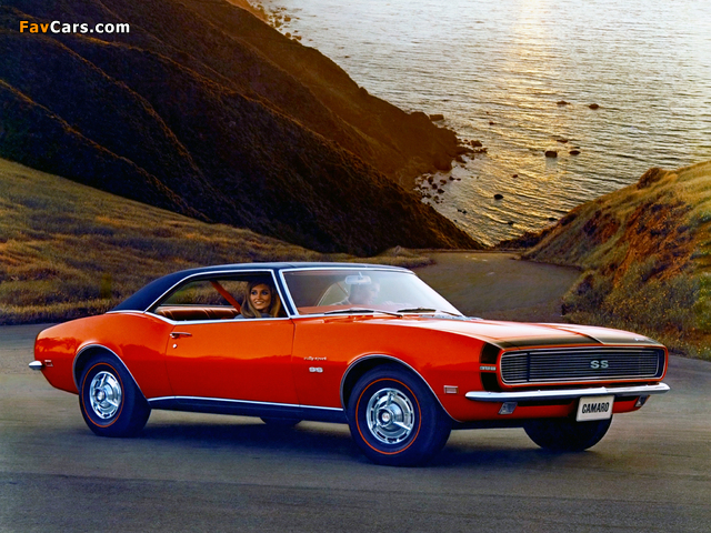 Photos of Chevrolet Camaro RS/SS 396 (12437) 1968 (640 x 480)