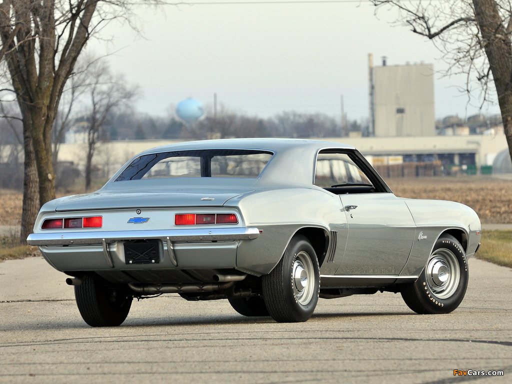 Photos of Chevrolet Camaro ZL-1 1969 (1024 x 768)