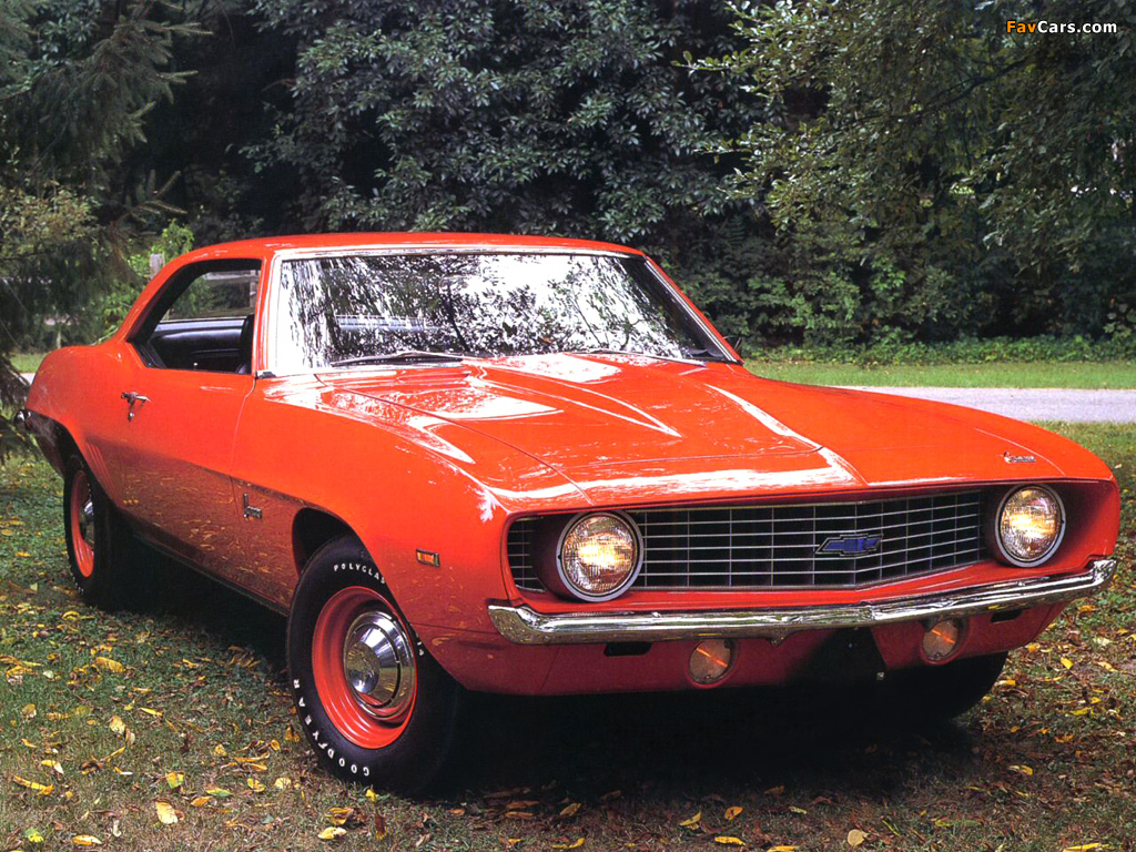 Photos of Chevrolet Camaro ZL-1 1969 (1024 x 768)
