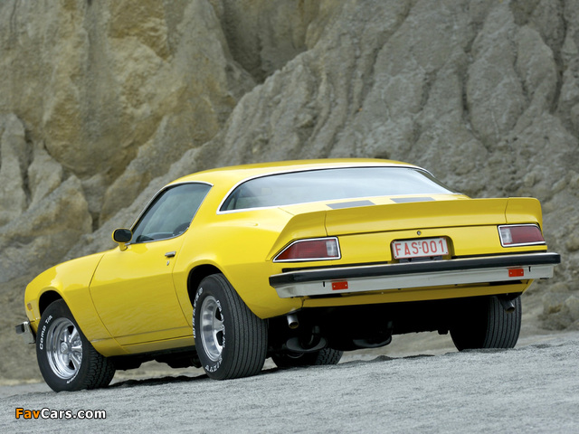 Photos of Chevrolet Camaro 1974–77 (640 x 480)