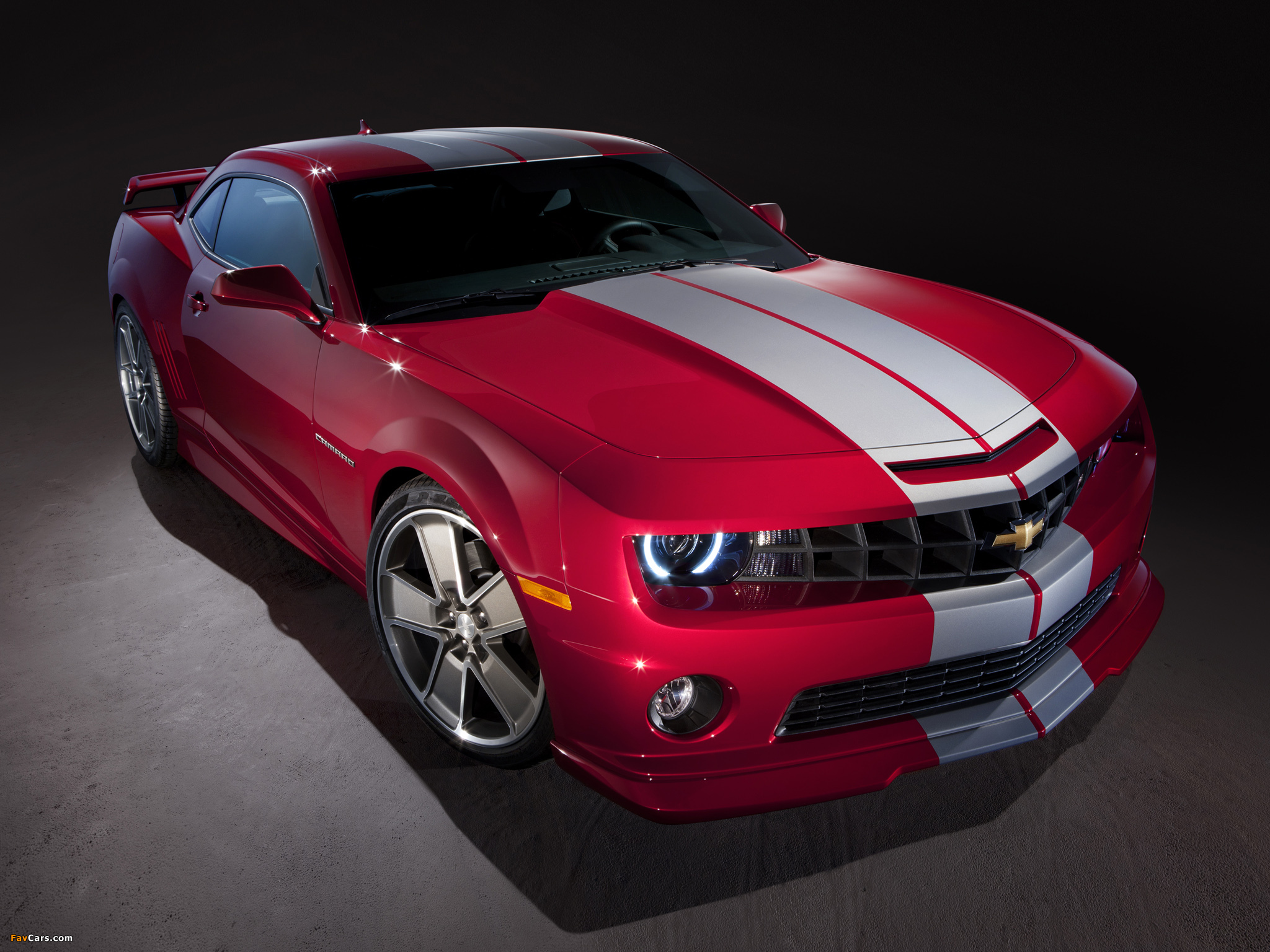 Photos of Chevrolet Camaro SS Red Flash Show Car 2010 (2048 x 1536)