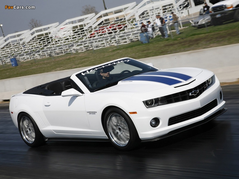 Photos of Hennessey Camaro HPE600 Convertible 2011 (800 x 600)