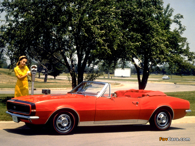 Pictures of Chevrolet Camaro RS/SS 350 Convertible (12467) 1967 (640 x 480)