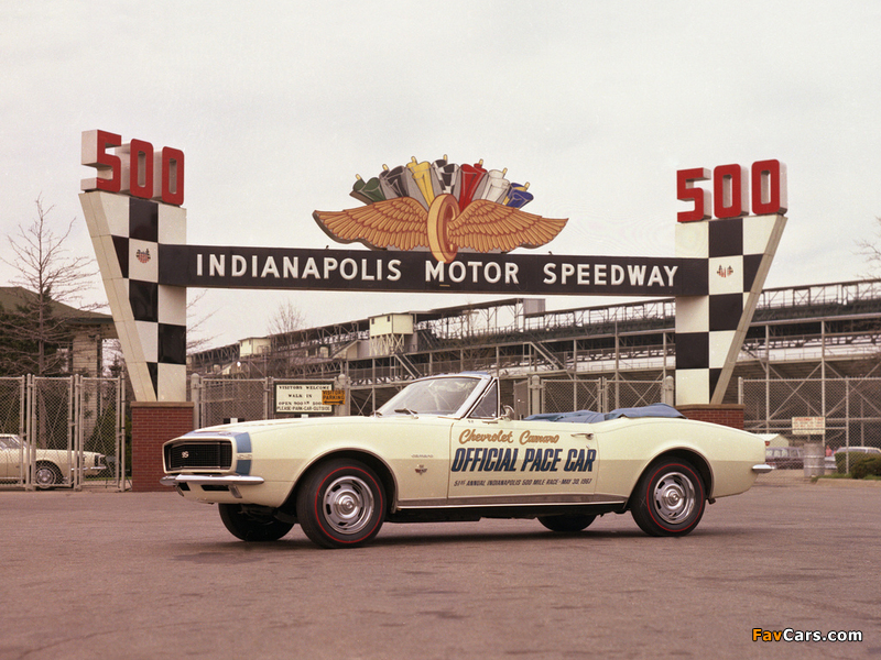Pictures of Chevrolet Camaro RS/SS Convertible Indy 500 Pace Car (12467) 1967 (800 x 600)