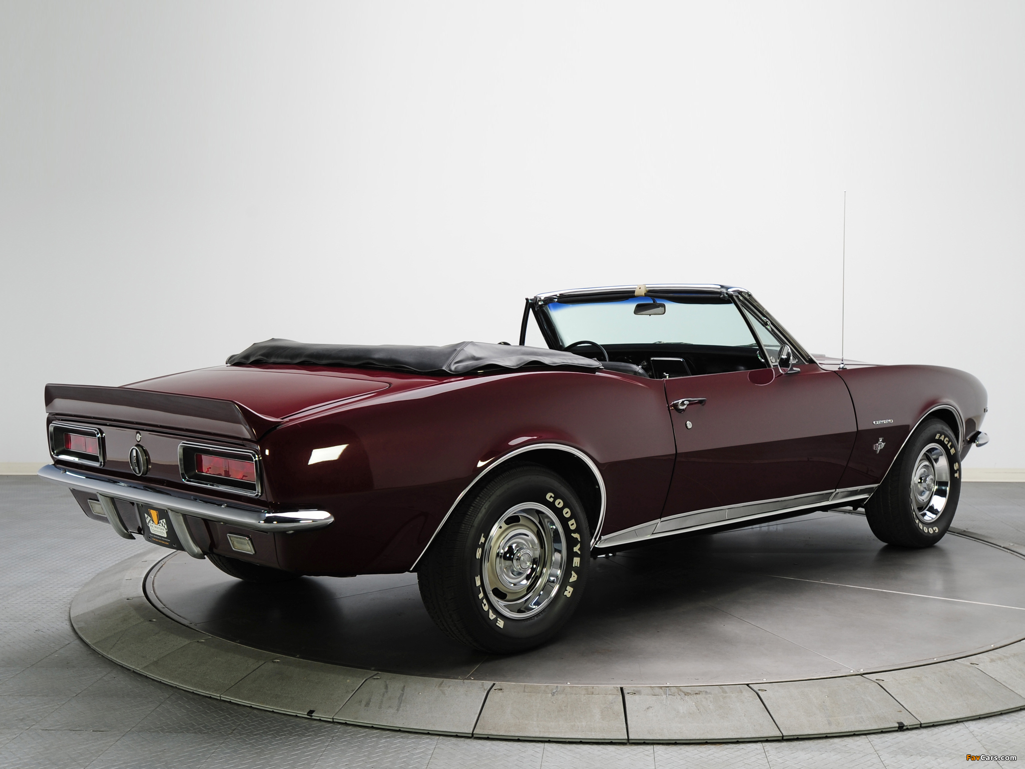 Pictures of Chevrolet Camaro RS 327 Convertible (12467) 1967 (2048 x 1536)