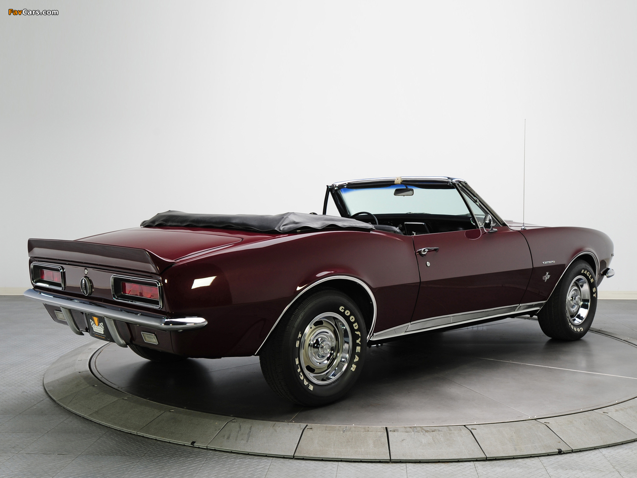 Pictures of Chevrolet Camaro RS 327 Convertible (12467) 1967 (1280 x 960)
