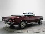 Pictures of Chevrolet Camaro RS 327 Convertible (12467) 1967