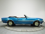 Pictures of Chevrolet Camaro RS 327 Convertible 1968