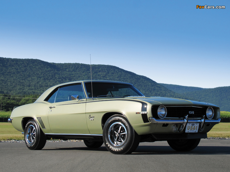 Pictures of Chevrolet Camaro SS 396 1969 (800 x 600)