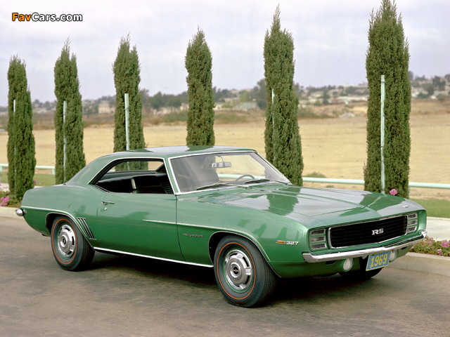 Pictures of Chevrolet Camaro RS 327 1969 (640 x 480)