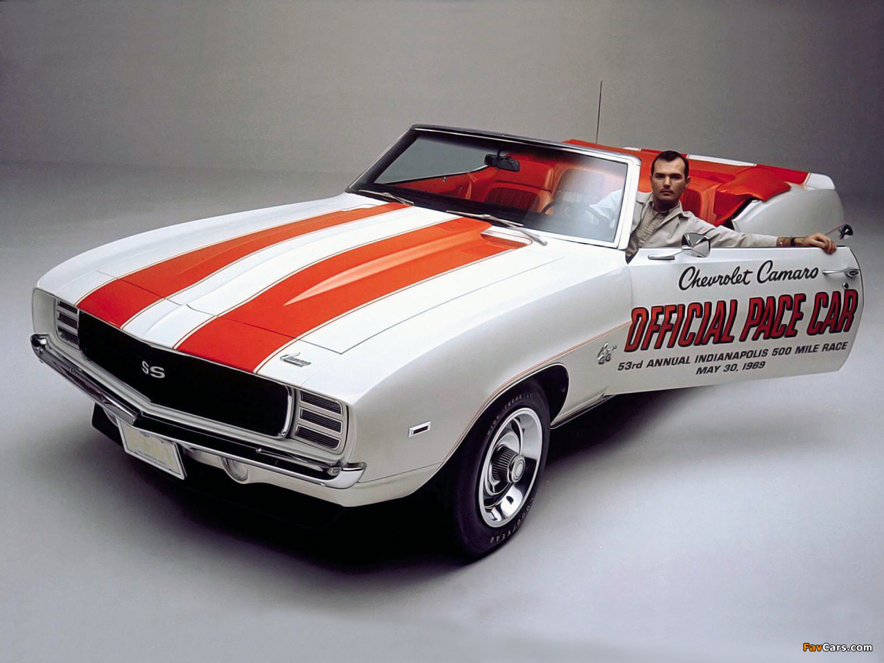 Pictures of Chevrolet Camaro RS/SS Convertible Indy 500 Pace Car 1969 (1280 x 960)