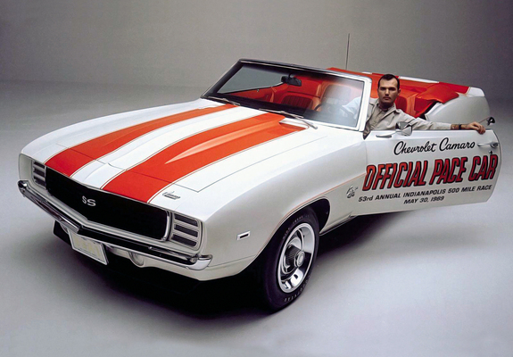 Pictures of Chevrolet Camaro RS/SS Convertible Indy 500 Pace Car 1969