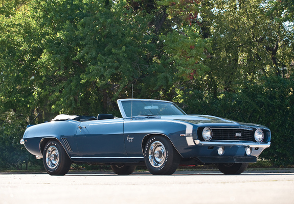Pictures of Chevrolet Camaro SS 396 Convertible 1969