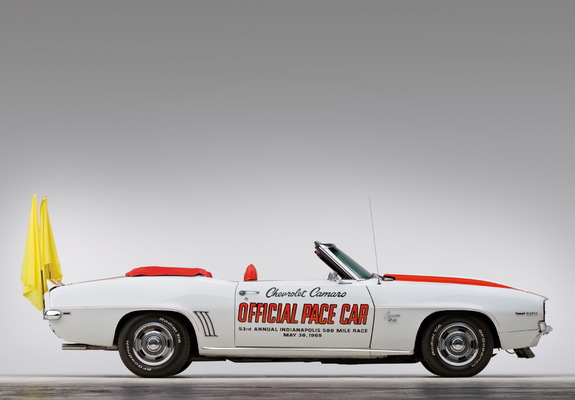 Pictures of Chevrolet Camaro RS/SS 350 Convertible Indy 500 Pace Car 1969