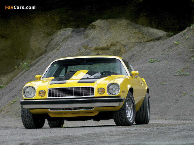Pictures of Chevrolet Camaro 1974–77 (640 x 480)