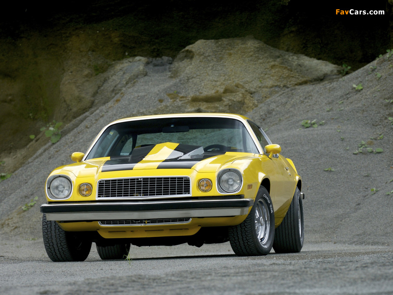 Pictures of Chevrolet Camaro 1974–77 (800 x 600)