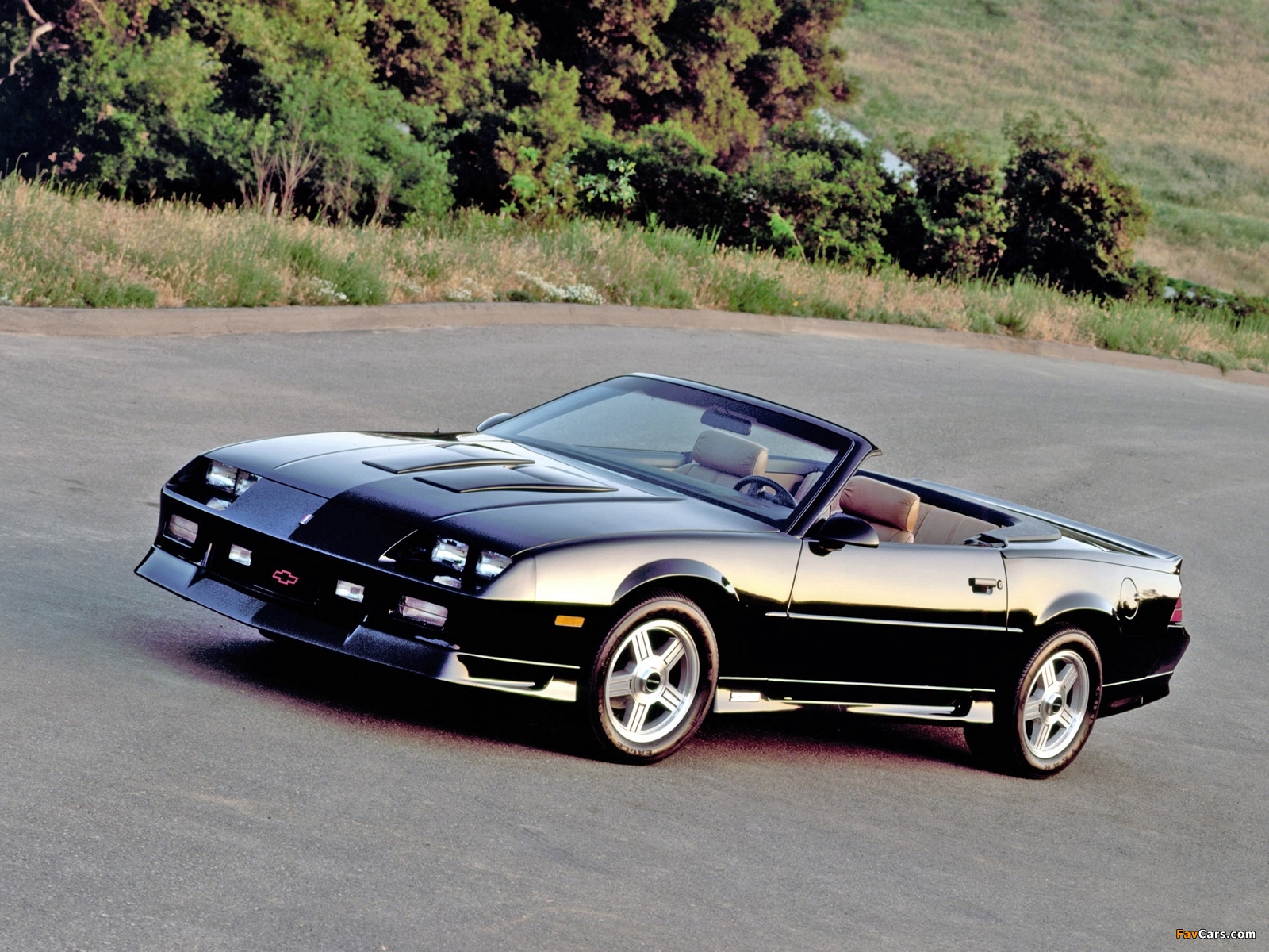 Pictures of Chevrolet Camaro Z28 Convertible 1991–92 (1600 x 1200)