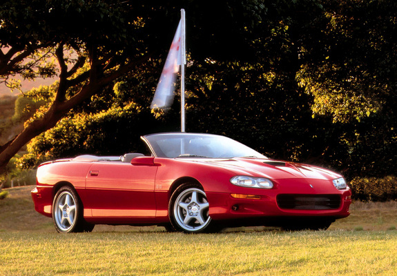 Pictures of Chevrolet Camaro SS Convertible 1999–2002