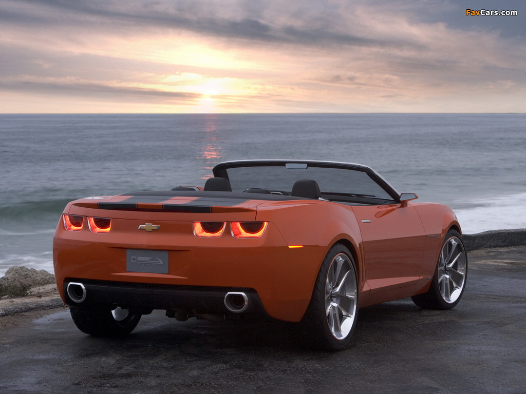 Pictures of Chevrolet Camaro Convertible Concept 2007 (1024 x 768)
