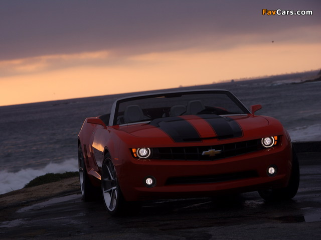 Pictures of Chevrolet Camaro Convertible Concept 2007 (640 x 480)