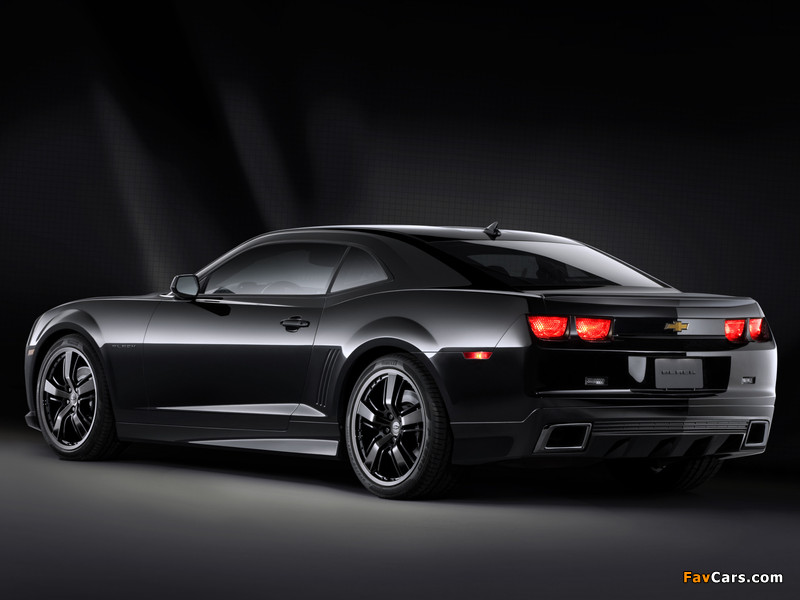 Pictures of Chevrolet Camaro Black Concept 2008 (800 x 600)