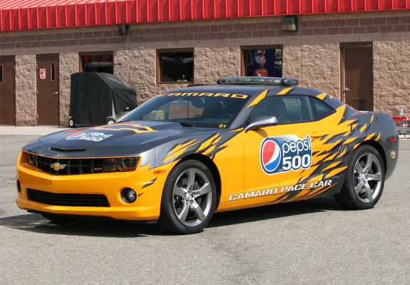 Pictures of Chevrolet Camaro SS NASCAR Pace Car 2010–11