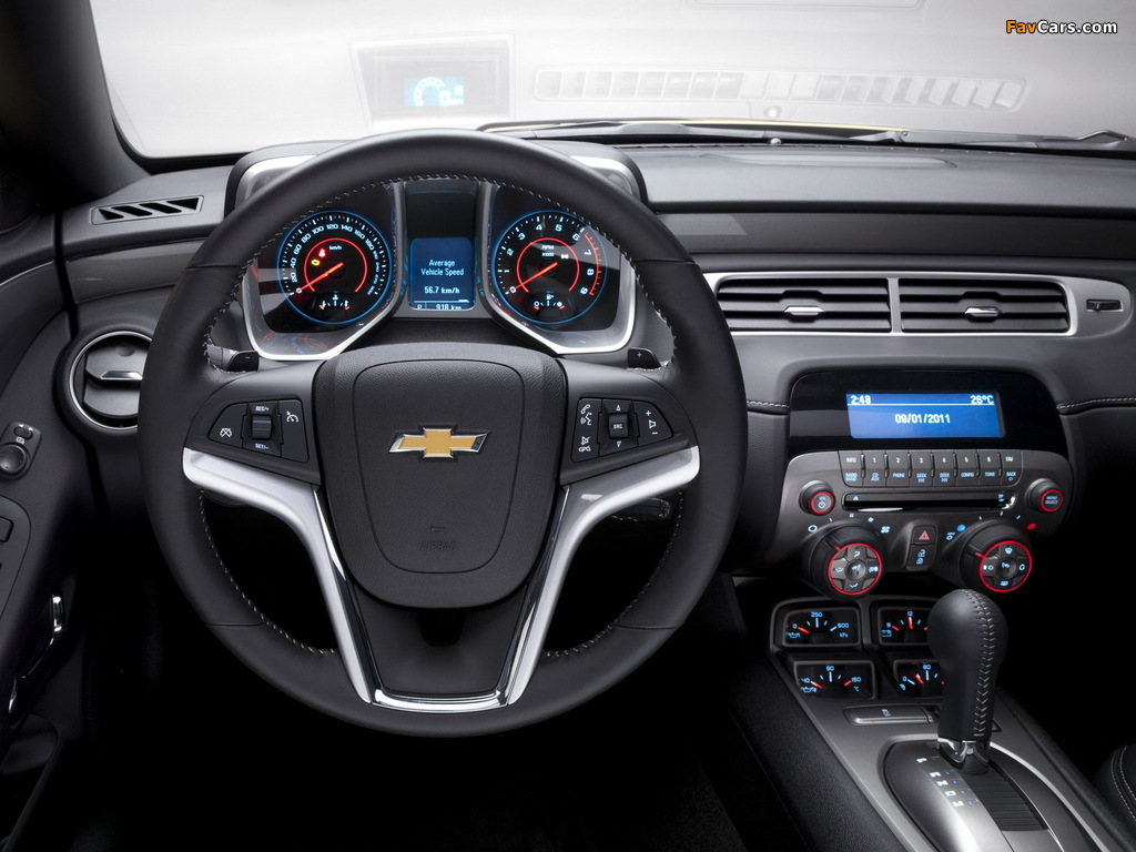 Pictures of Chevrolet Camaro Coupe EU-spec 2011–13 (1024 x 768)