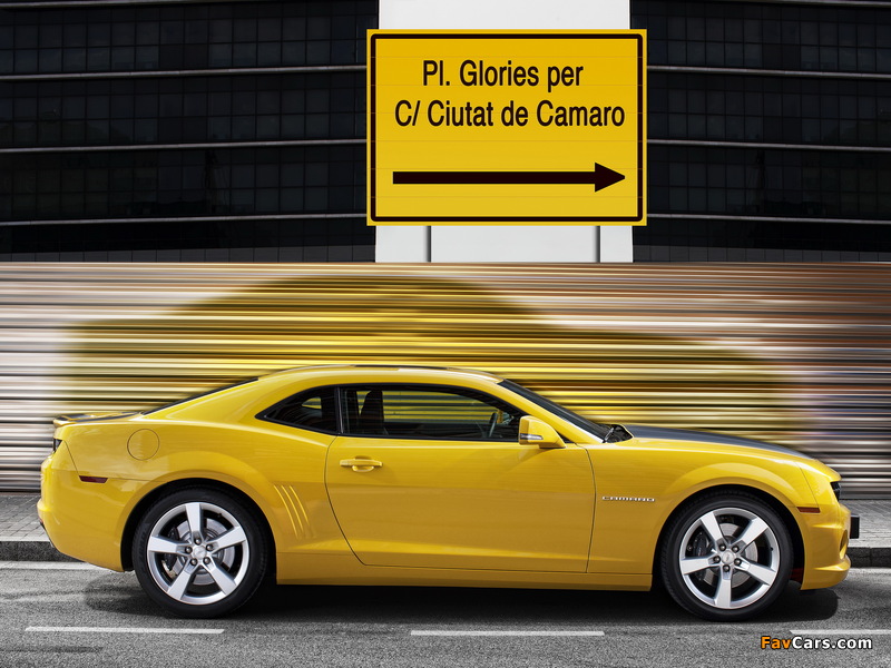 Pictures of Chevrolet Camaro Coupe EU-spec 2011–13 (800 x 600)