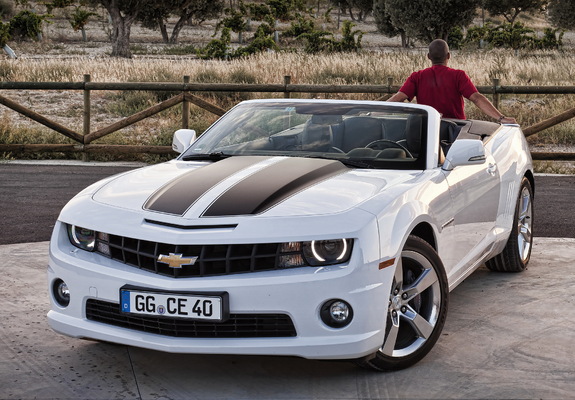 Pictures of Chevrolet Camaro Convertible EU-spec 2011