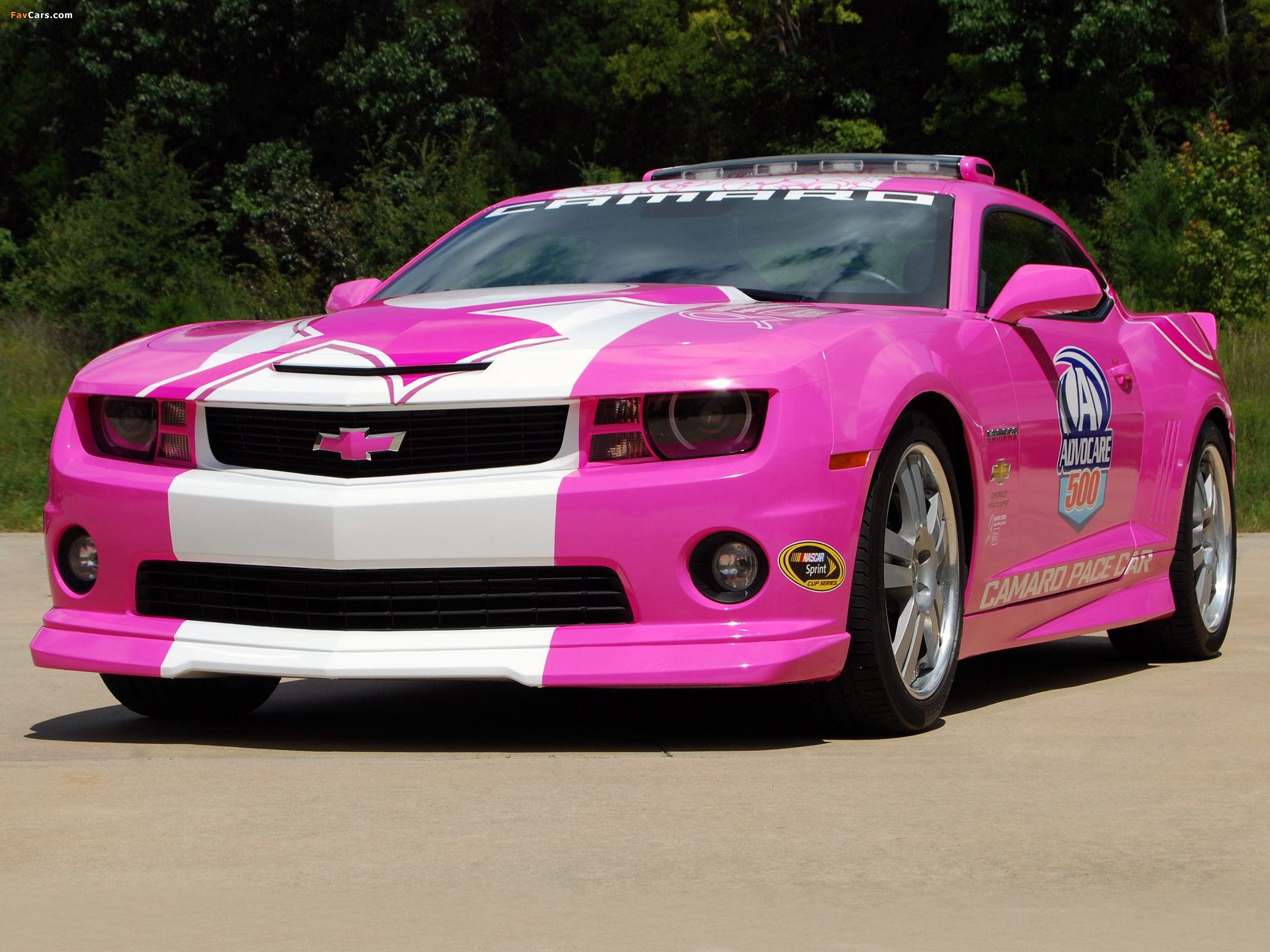 Pictures of Chevrolet Camaro SS NASCAR Pace Car 2011 (2048 x 1536)
