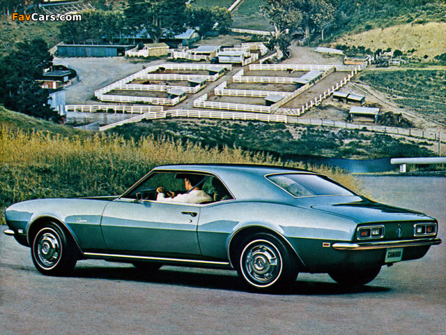 Chevrolet Camaro 1968 wallpapers (640 x 480)