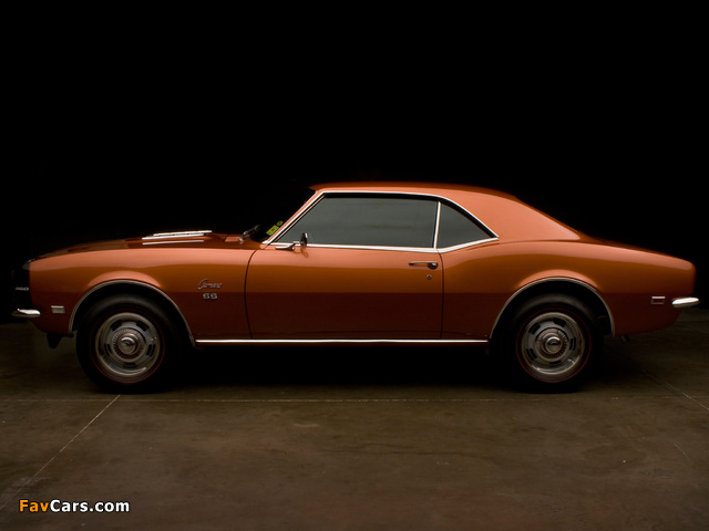 Chevrolet Camaro SS 350 (12437) 1968 wallpapers (640 x 480)