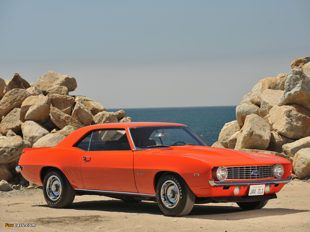 Chevrolet Camaro ZL-1 1969 wallpapers (1024 x 768)