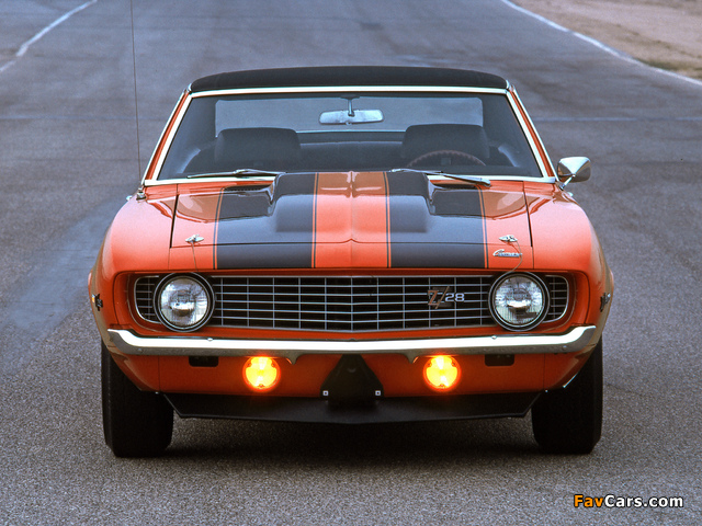 Chevrolet Camaro Z/28 1969 wallpapers (640 x 480)