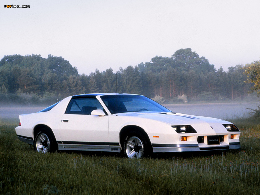 Chevrolet Camaro Z28 T-Top 1982–84 wallpapers (1024 x 768)