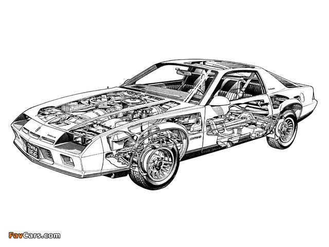 Chevrolet Camaro Berlinetta 1982–84 wallpapers (640 x 480)