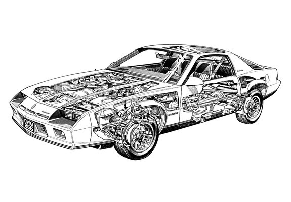 Chevrolet Camaro Berlinetta 1982–84 wallpapers