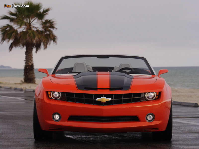 Chevrolet Camaro Convertible Concept 2007 wallpapers (800 x 600)