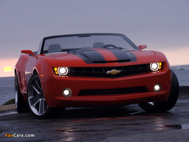 Chevrolet Camaro Convertible Concept 2007 wallpapers (640 x 480)