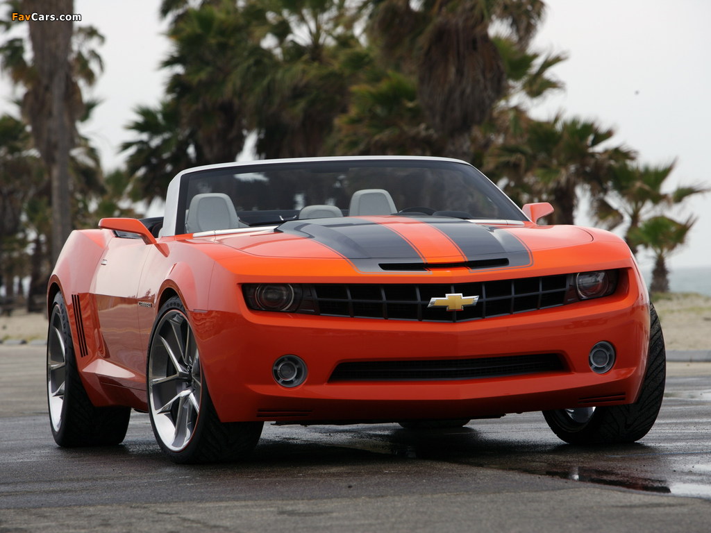 Chevrolet Camaro Convertible Concept 2007 wallpapers (1024 x 768)