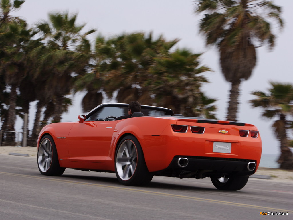 Chevrolet Camaro Convertible Concept 2007 wallpapers (1024 x 768)